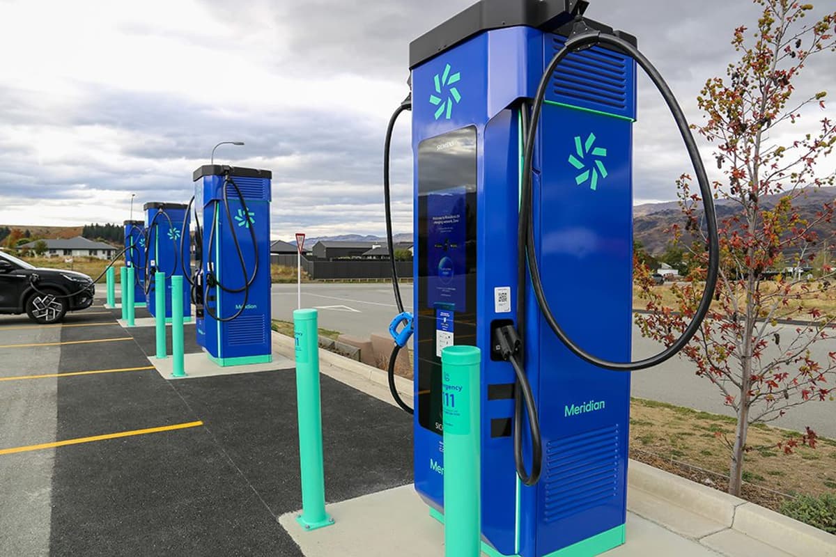 New Zealand EV Charging Provider Meridian Hits 500 Charging Point Milestone