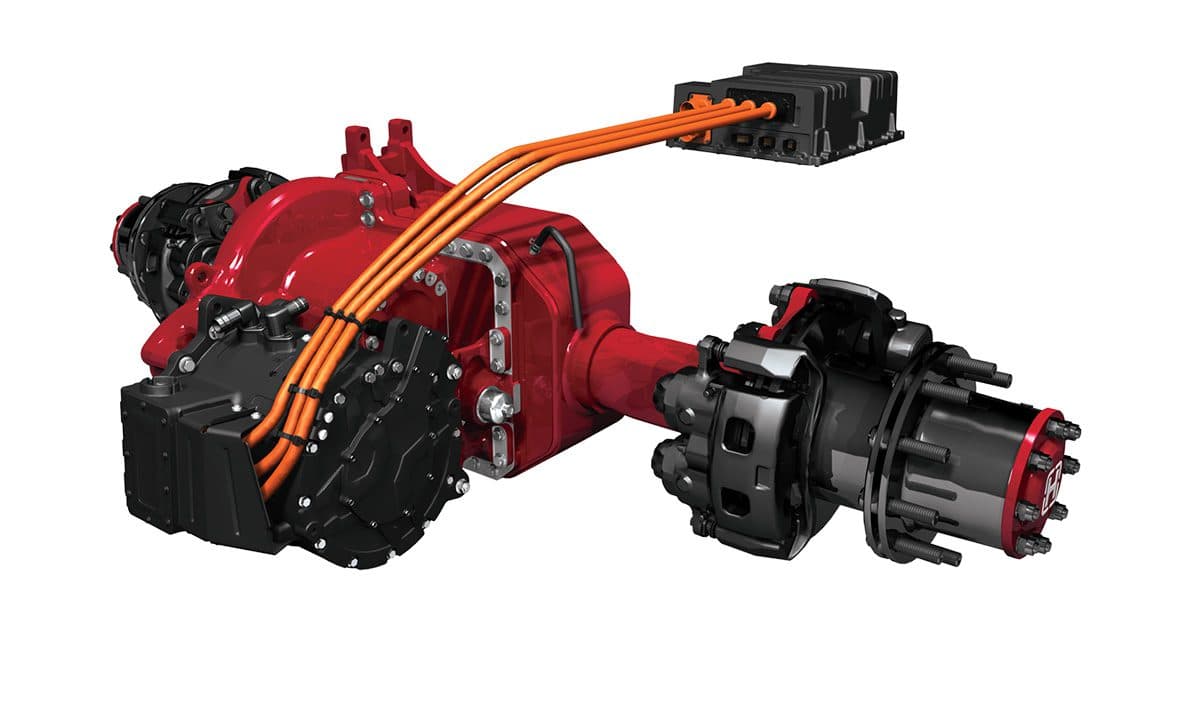 Hendrickson Launches New ELECTRAAX E-Axle for Class 6-7 Buses and Trucks