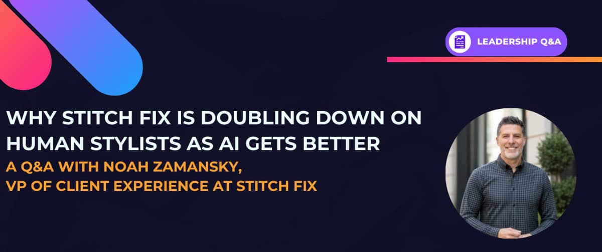 Why Stitch Fix Is Doubling Down on Human Stylists as AI Gets Better