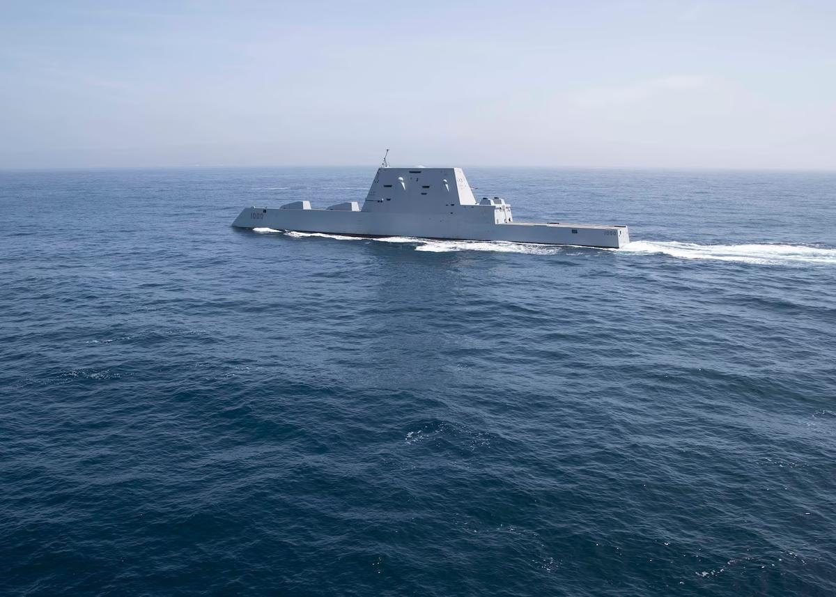 3 Sailors Injured After Fire Breaks Out Aboard USS Zumwalt