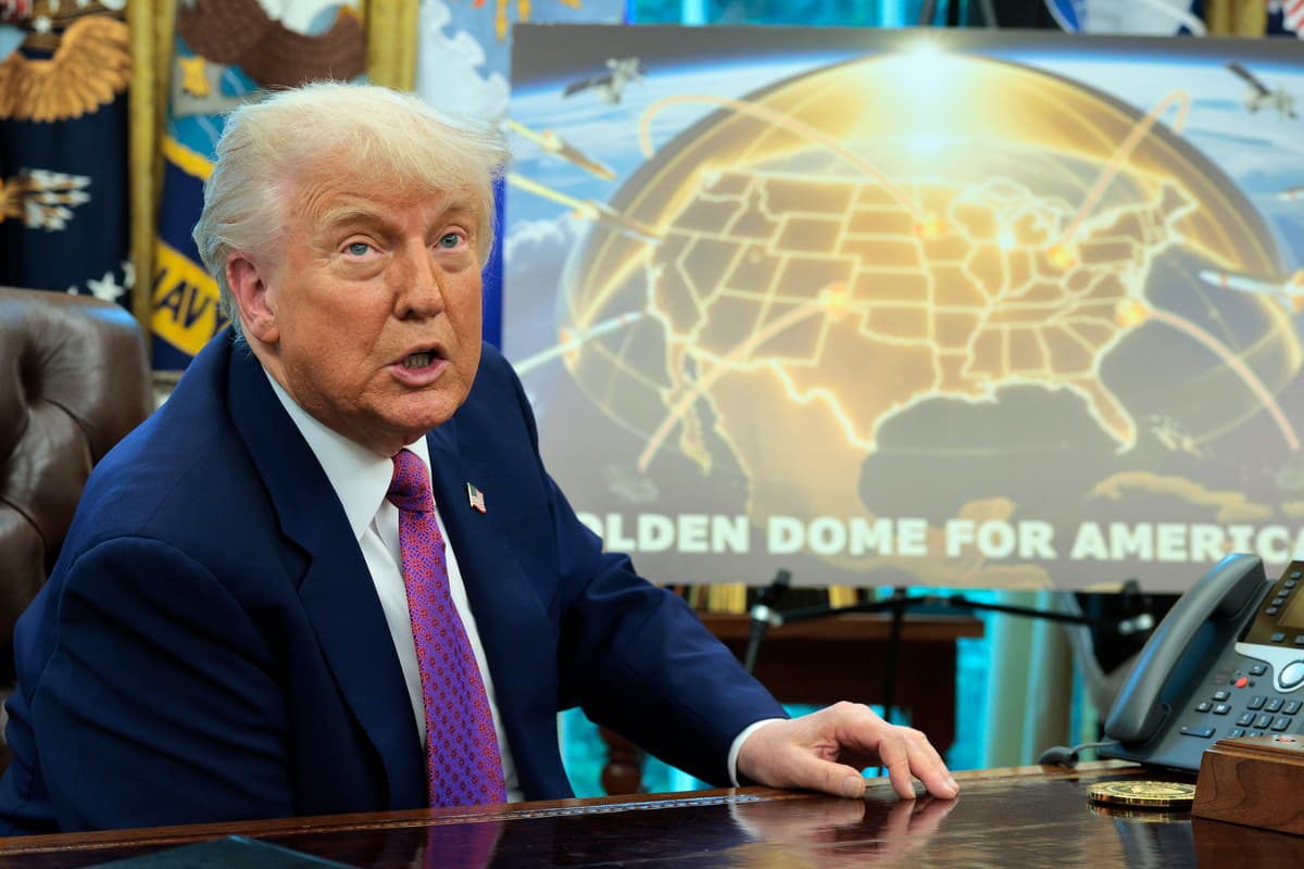 Trump’s Golden Dome Missile Shield Estimated to Cost $1.2 Trillion