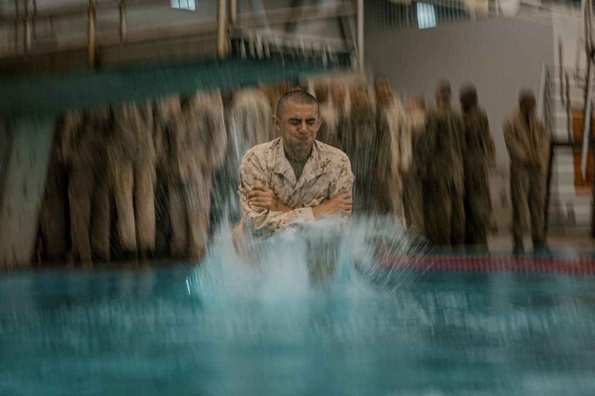 Marine Corps to Ramp up Swim Test Difficulty