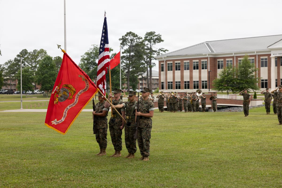 ‘MUMS’ the Word: Corps Stands up First Ever Marine Unmanned Maintenance Squadron