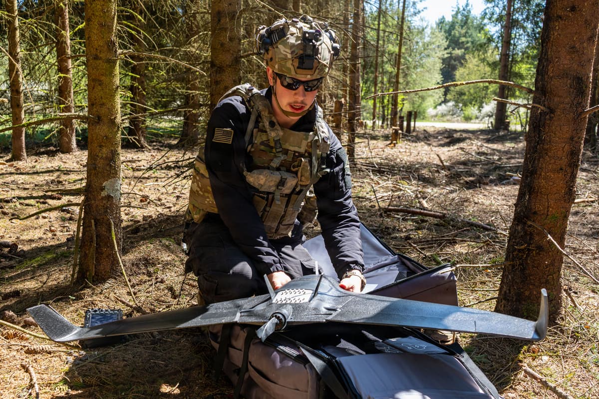 As US Eyes Smaller Military Footprint in Europe, New Unit Trains for Drone Warfare