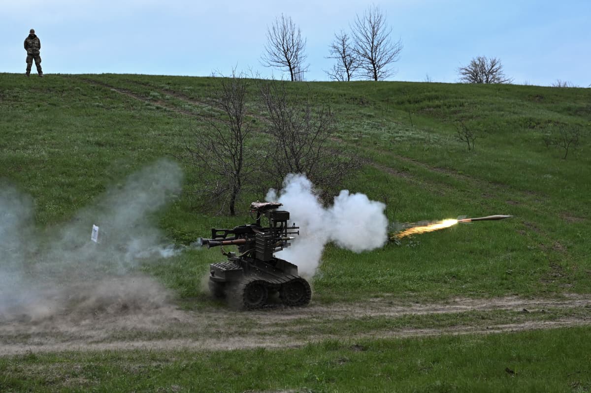 Ukraine to Field 25,000 Ground Robots in Push to Replace Soldiers for Frontline Logistics