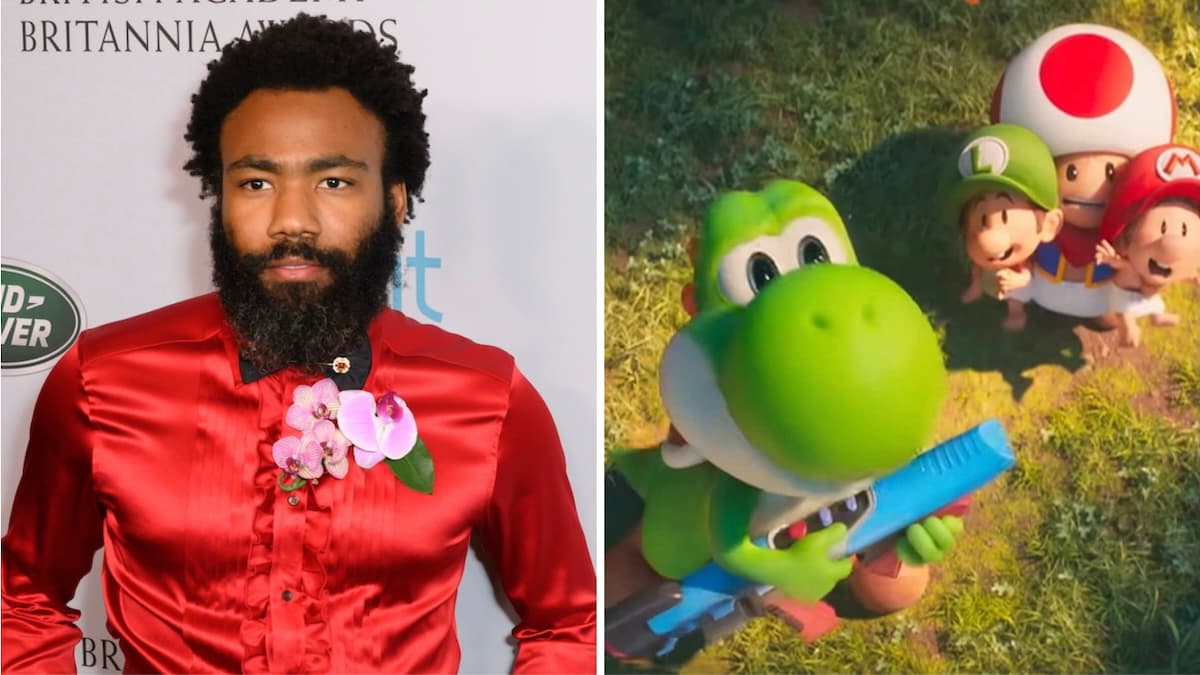 Donald Glover Cast as Yoshi in The Super Mario Galaxy Movie