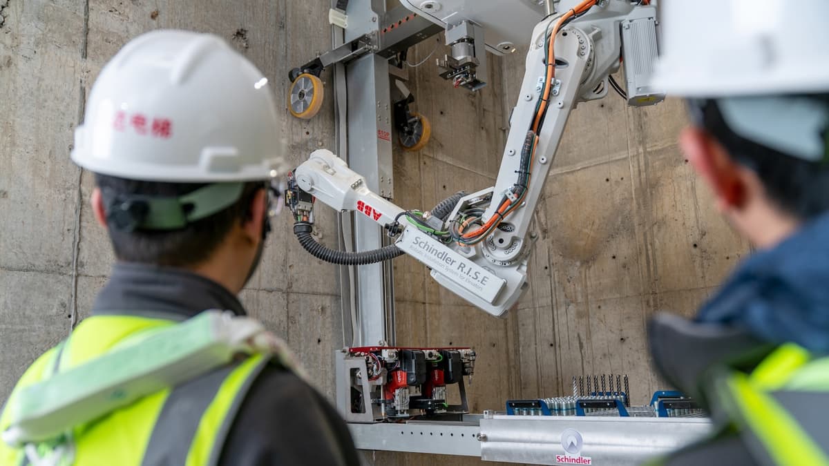 Schindler Expands Fleet of Elevator Shaft Robots
