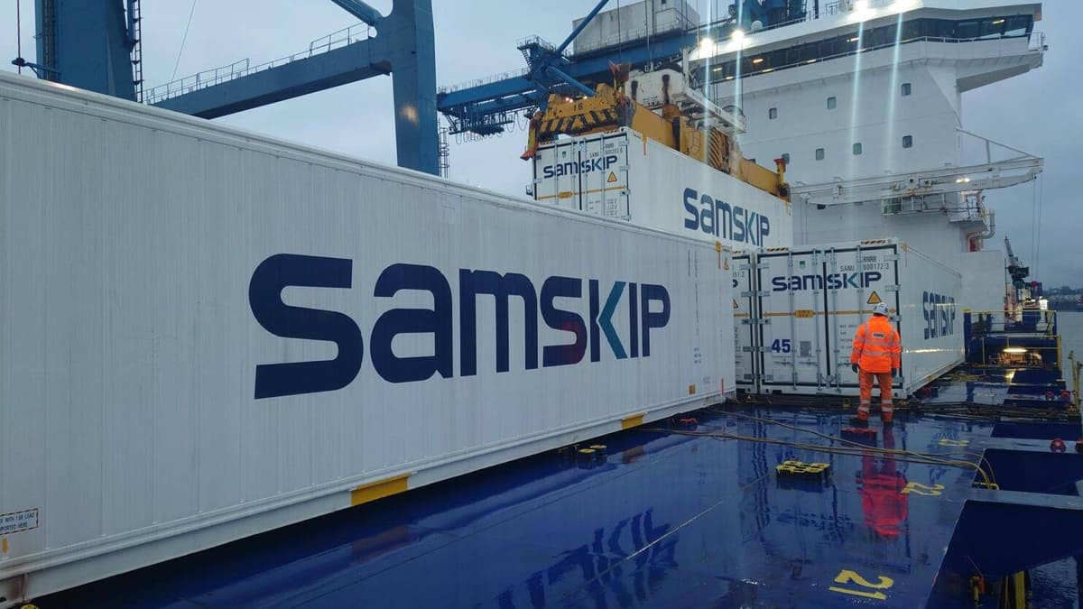 Samskip Adds Halmstad to Europe–Iceland Blue Service