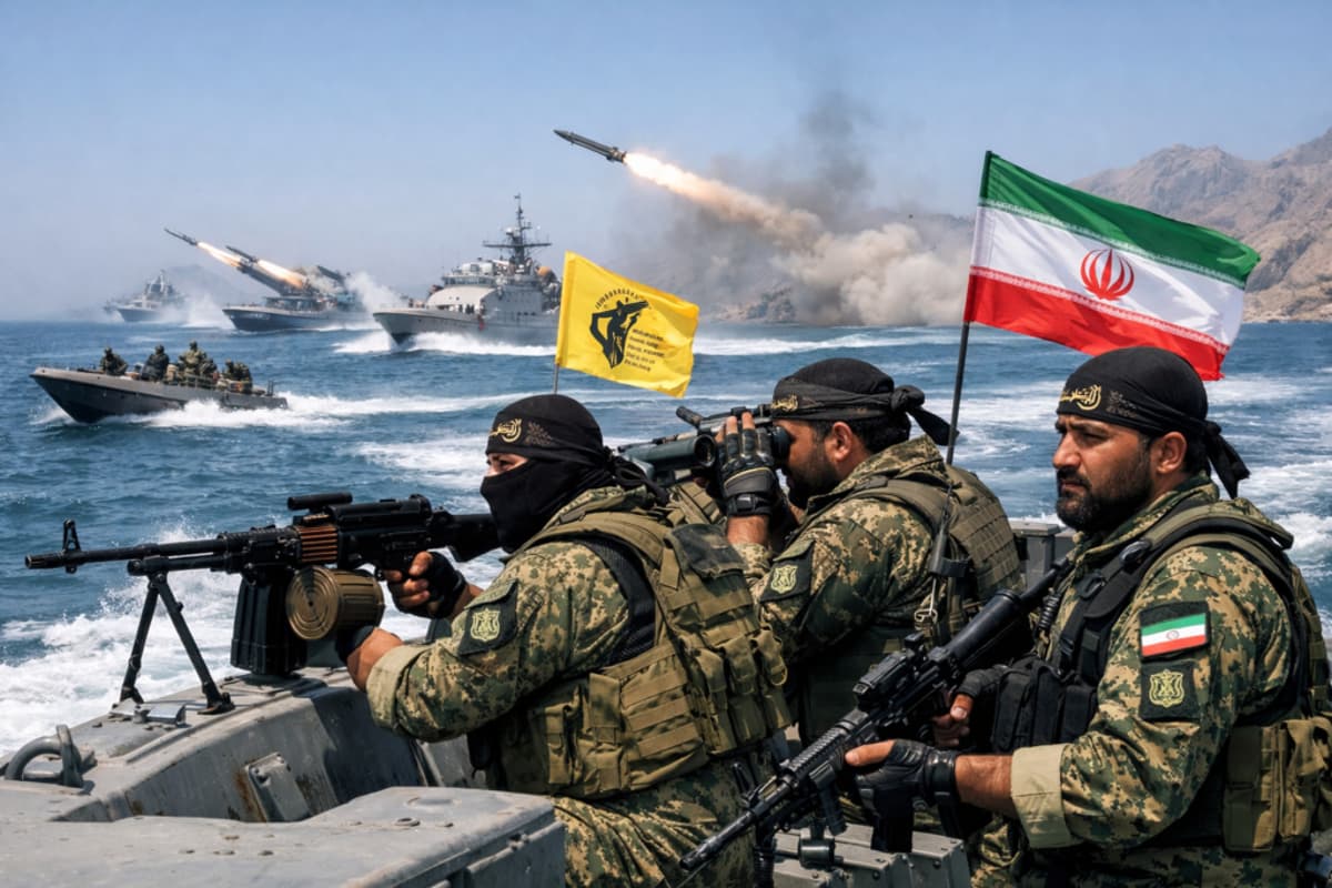 How Iran’s Speedboat Doctrine Could Redraw Shipping Risk Worldwide