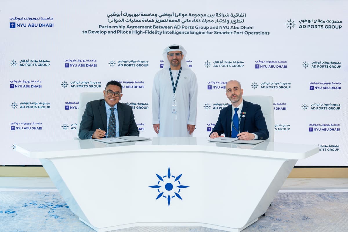 AD Ports Group and New York University Abu Dhabi Partner on AI for Smarter Ports