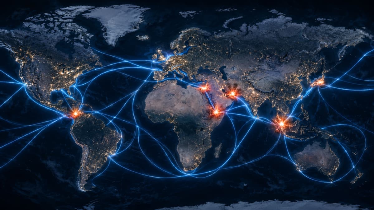 How Geopolitics Rewrote the Logic of Global Shipping