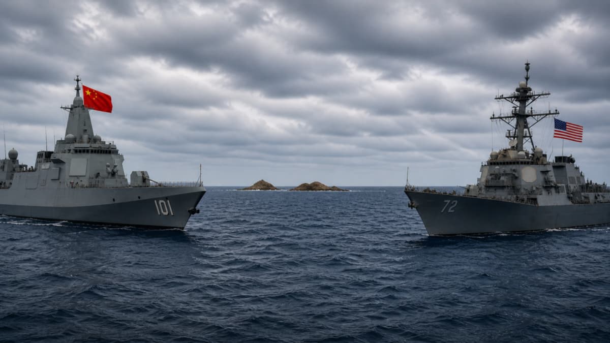 China and the US Are Quietly Fighting over the Same Stretch of Water