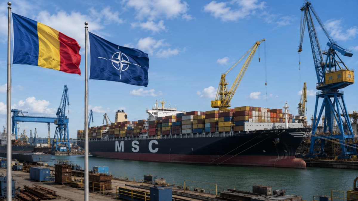 How a Bankrupt Romanian Shipyard Became a NATO Industrial Asset