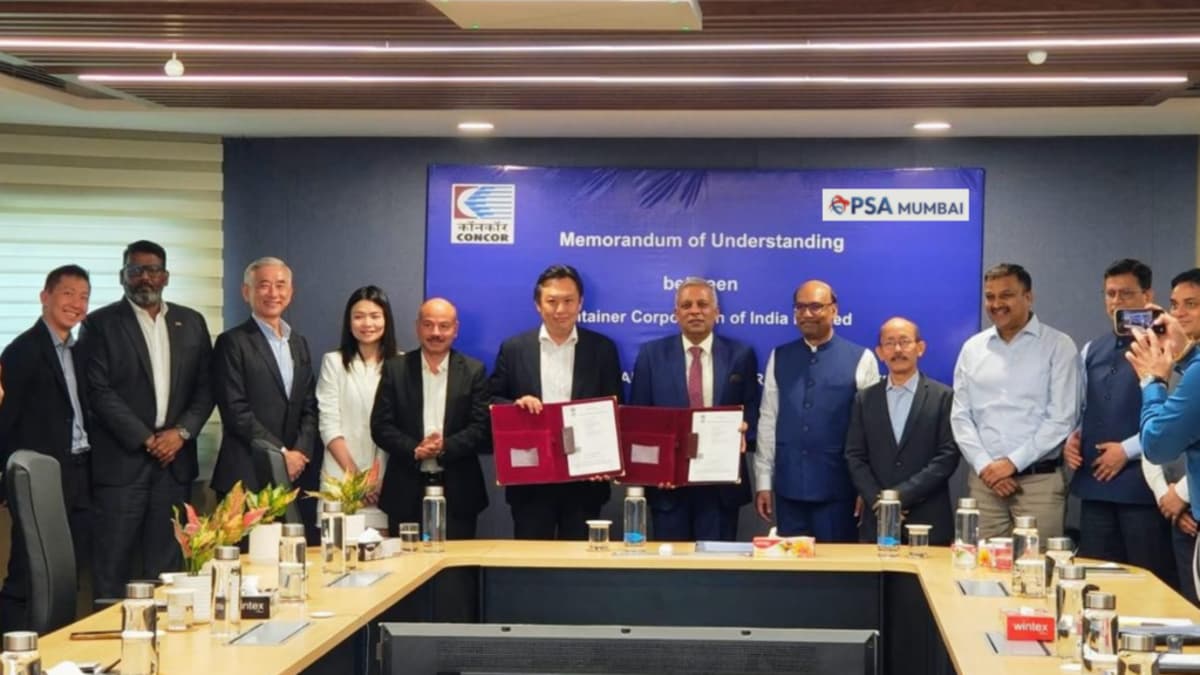 PSA Mumbai Boosts DFC Rail Connectivity with CONCOR Partnership