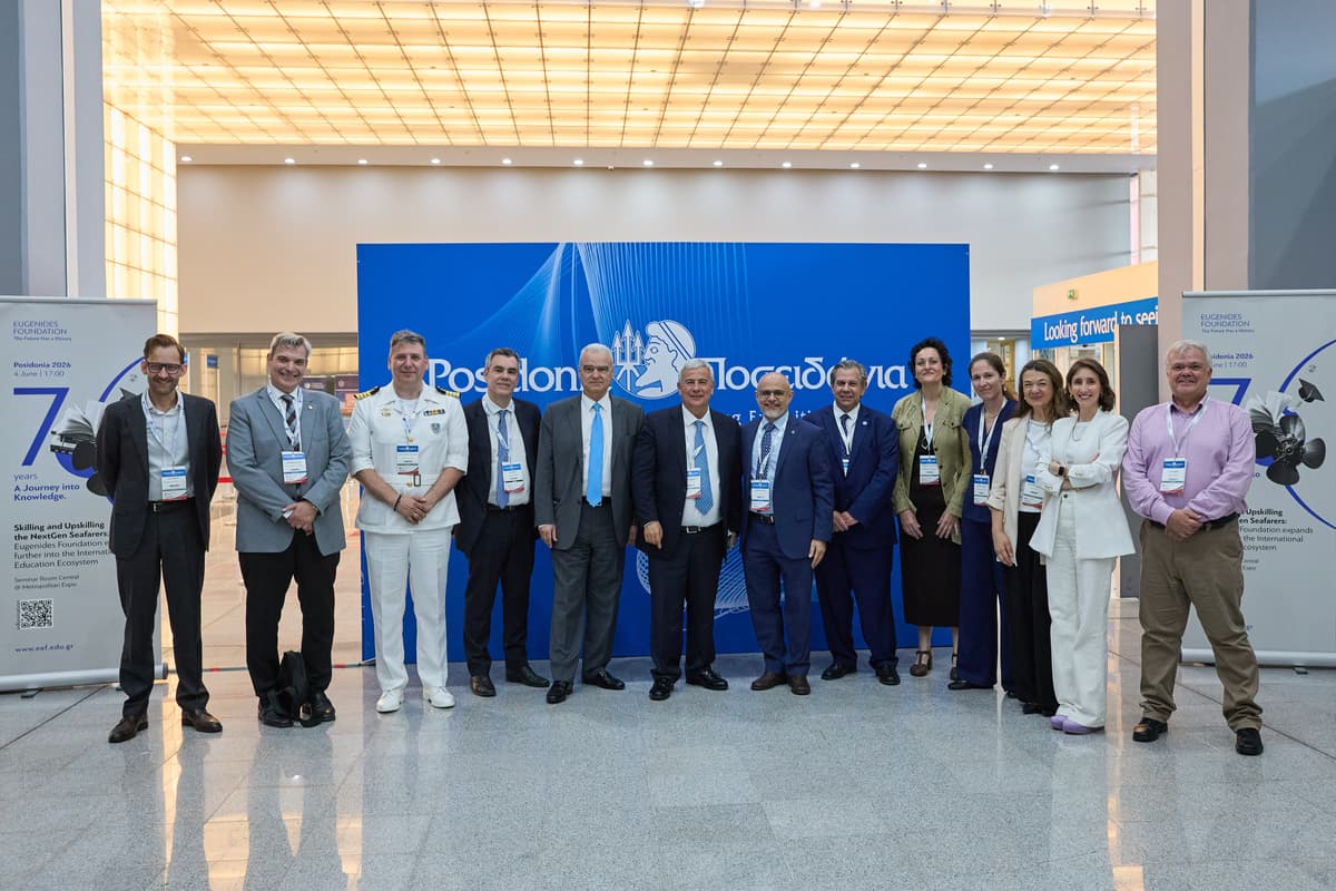 Eugenides Foundation Puts Seafarer Education at the Heart of Posidonia 2026