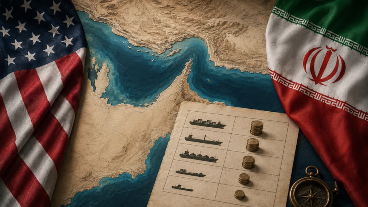 Five Ways Shipping Can Navigate a Strait with Two Masters