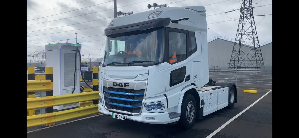 DP World Expands Electric Truck Trial for UK Hauliers