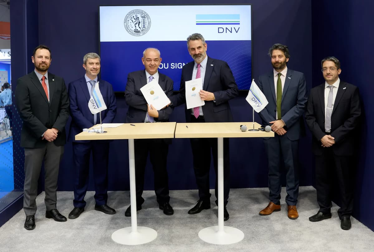 DNV and NTUA Expand Maritime Cooperation with New Research Agreement