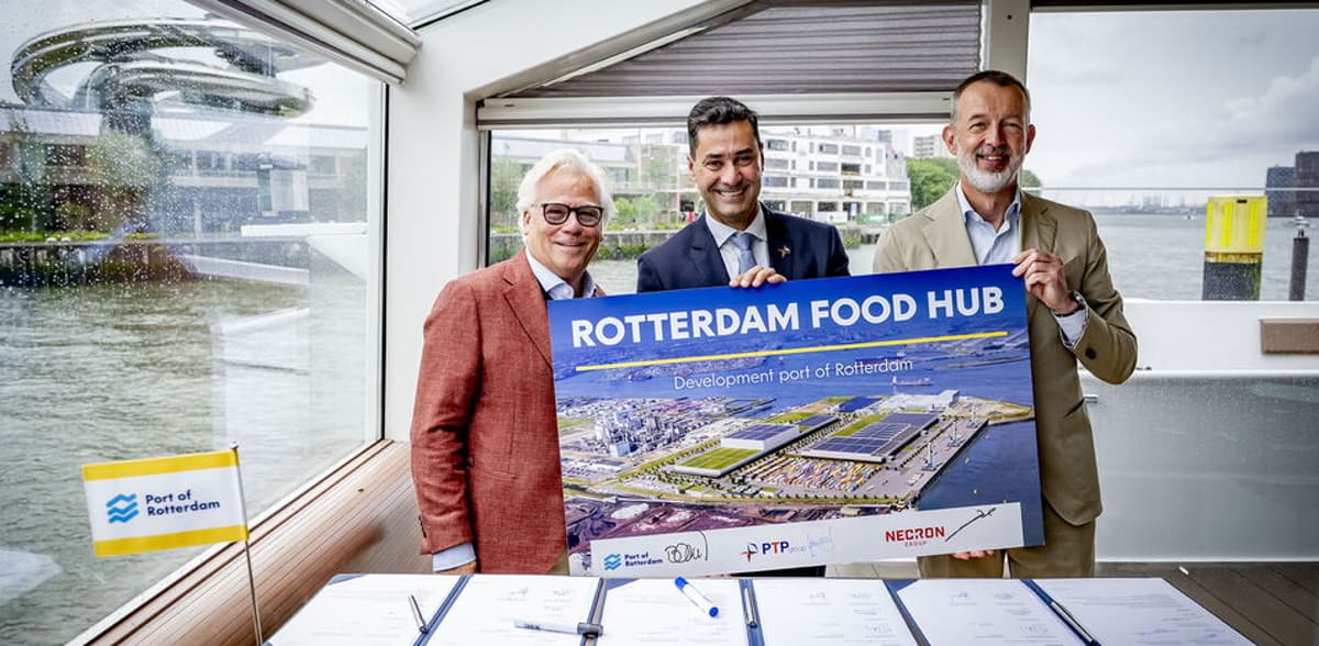 Port of Rotterdam Agrees Development Food Hub Expansion