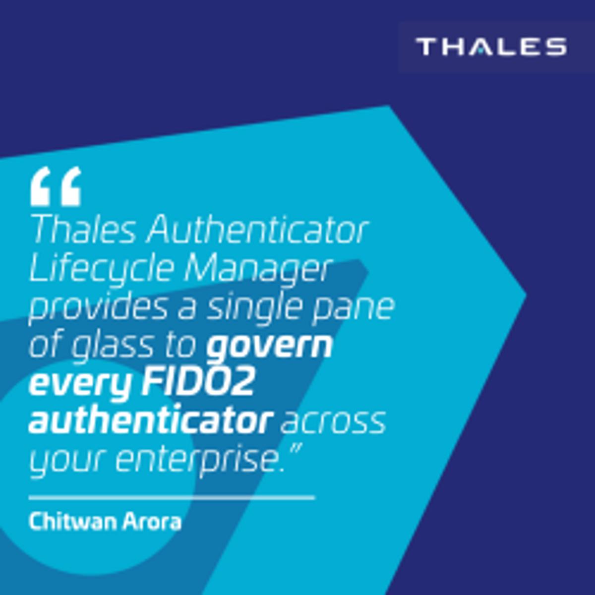 Master Your Passwordless Future: Introducing Thales Authenticator Lifecycle Manager
