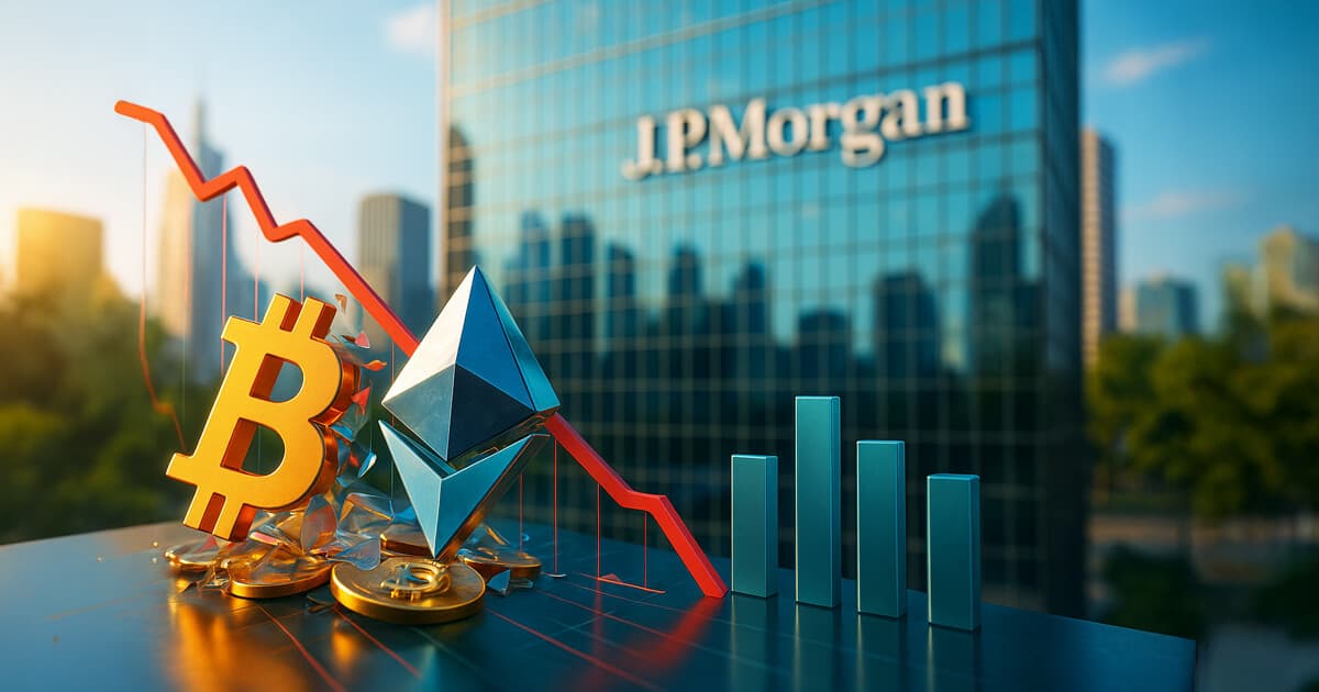 JPMorgan: Crypto-Native Leverage Drove Sell-Off; ETFs Barely Flinched