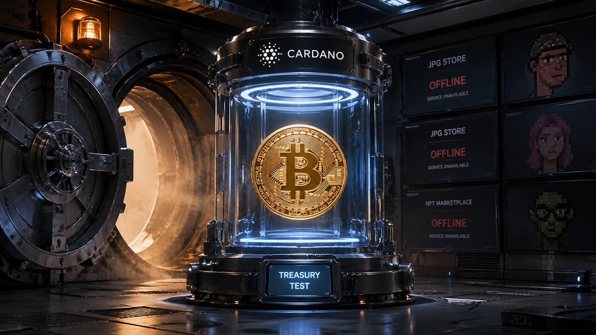 Cardano to Invest in Bitcoin While Cardano Marketplaces Like JPG Store Are Shut Down