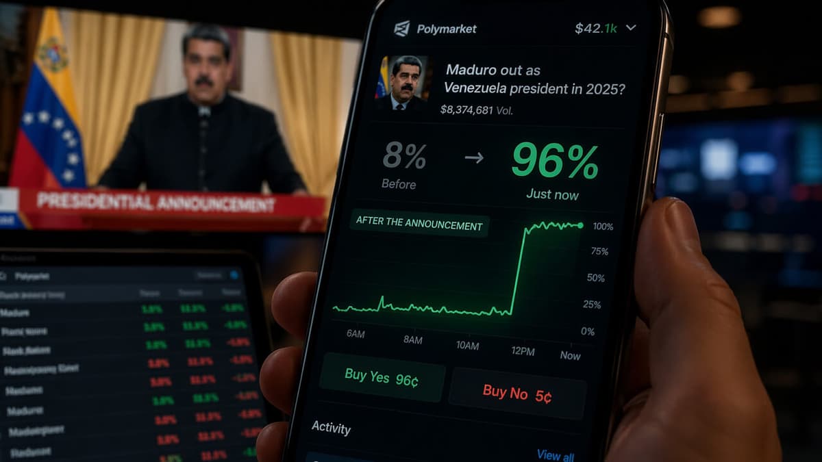 Trump “Not Happy” With Prediction Markets – Says World Is a “Casino” As Special Forces Soldier Arrested for Insider Trading...