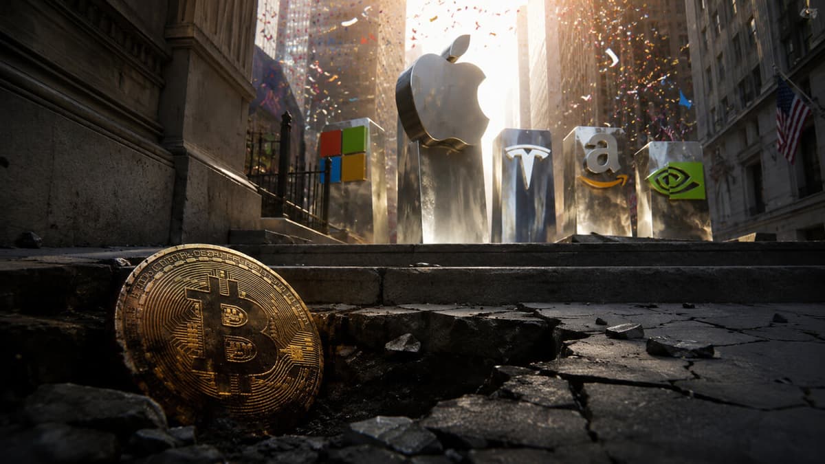 The S&P 500 Hitting Another All-Time High Just Exposed Bitcoin’s Real Problem