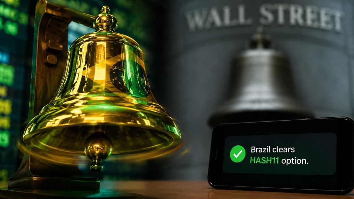 Brazil Just Moved a Crypto ETF Into Market Plumbing Wall Street Still Wants Opened
