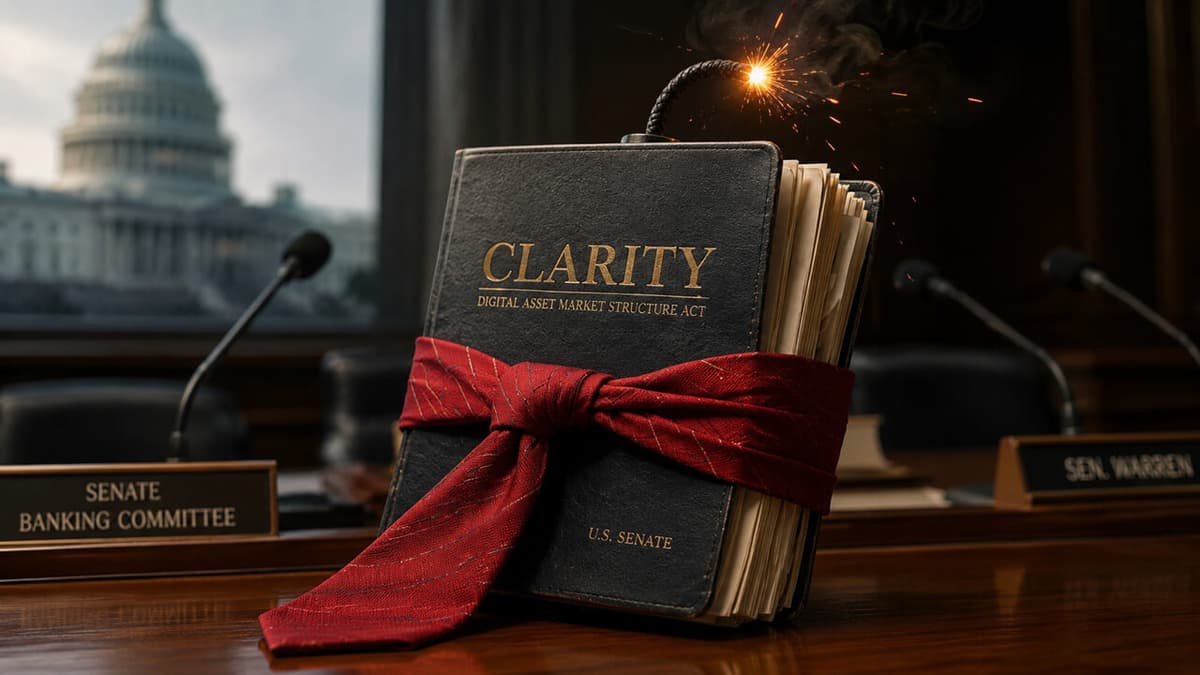 Next Week’s CLARITY Act Markup Could Fall Apart over Trump Family Crypto Ethics Fight
