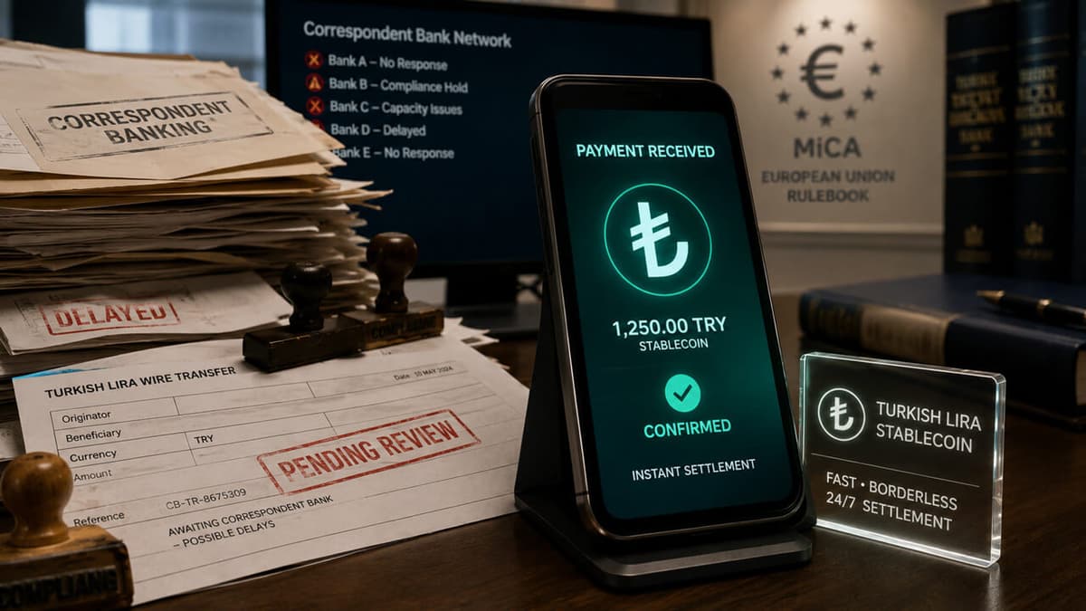 Turkish Lira Stablecoins Show Why Europe’s Regulated Euro Tokens May Struggle