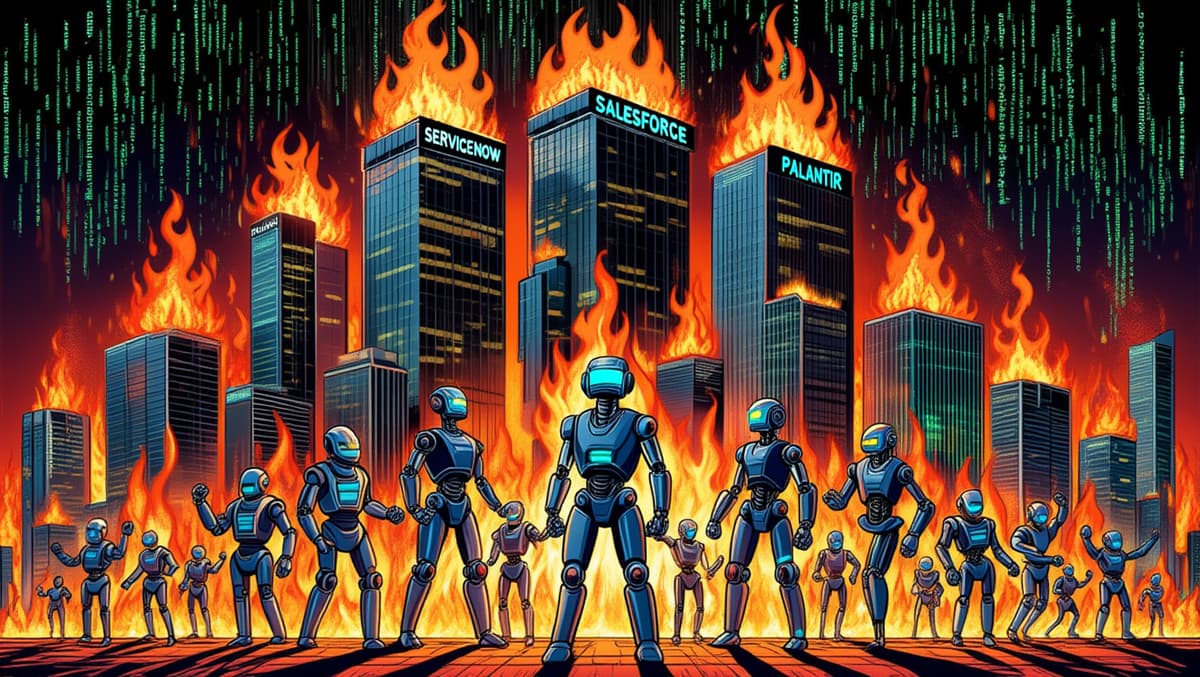 AI Torches Software Stocks, Even as Investors Fret About All that AI Factory Spending