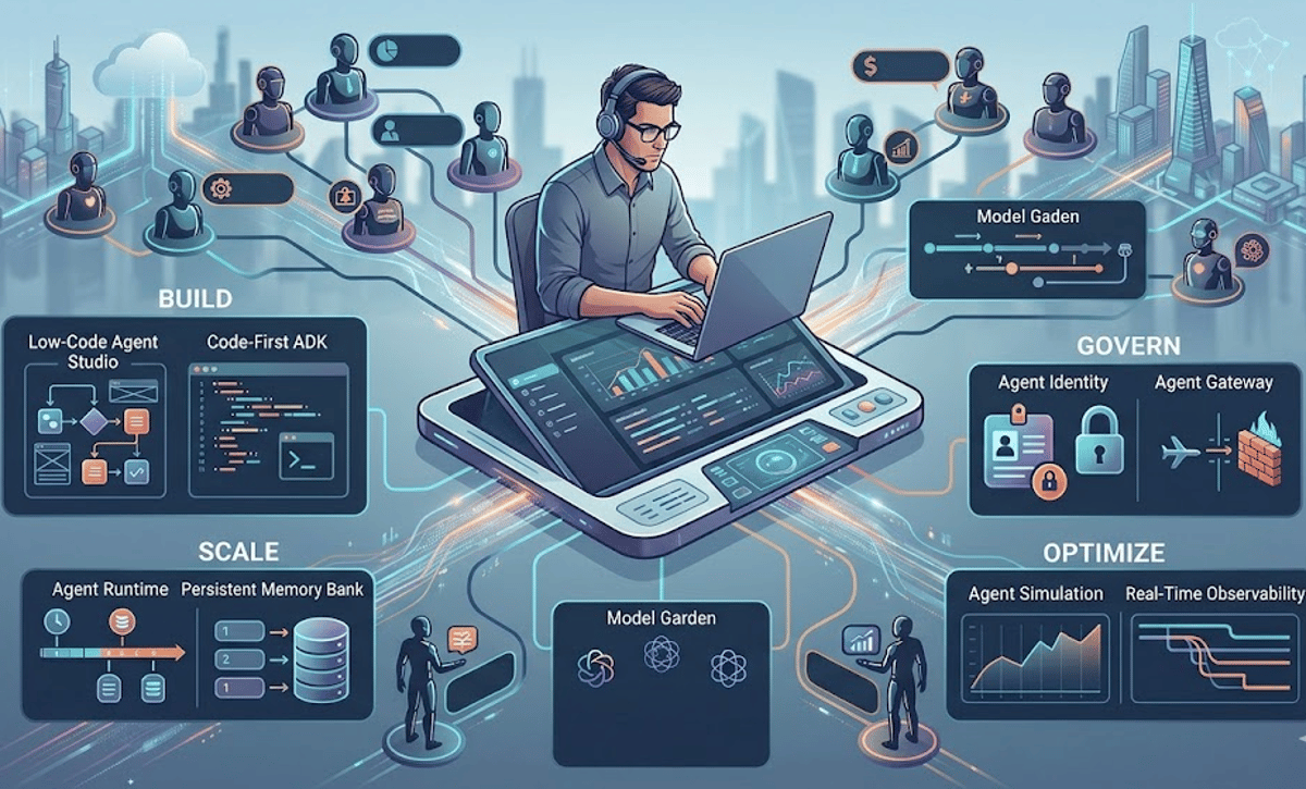 With Gemini Enterprise Agent Platform, Google Brings Agentic Development and Control Under One Roof