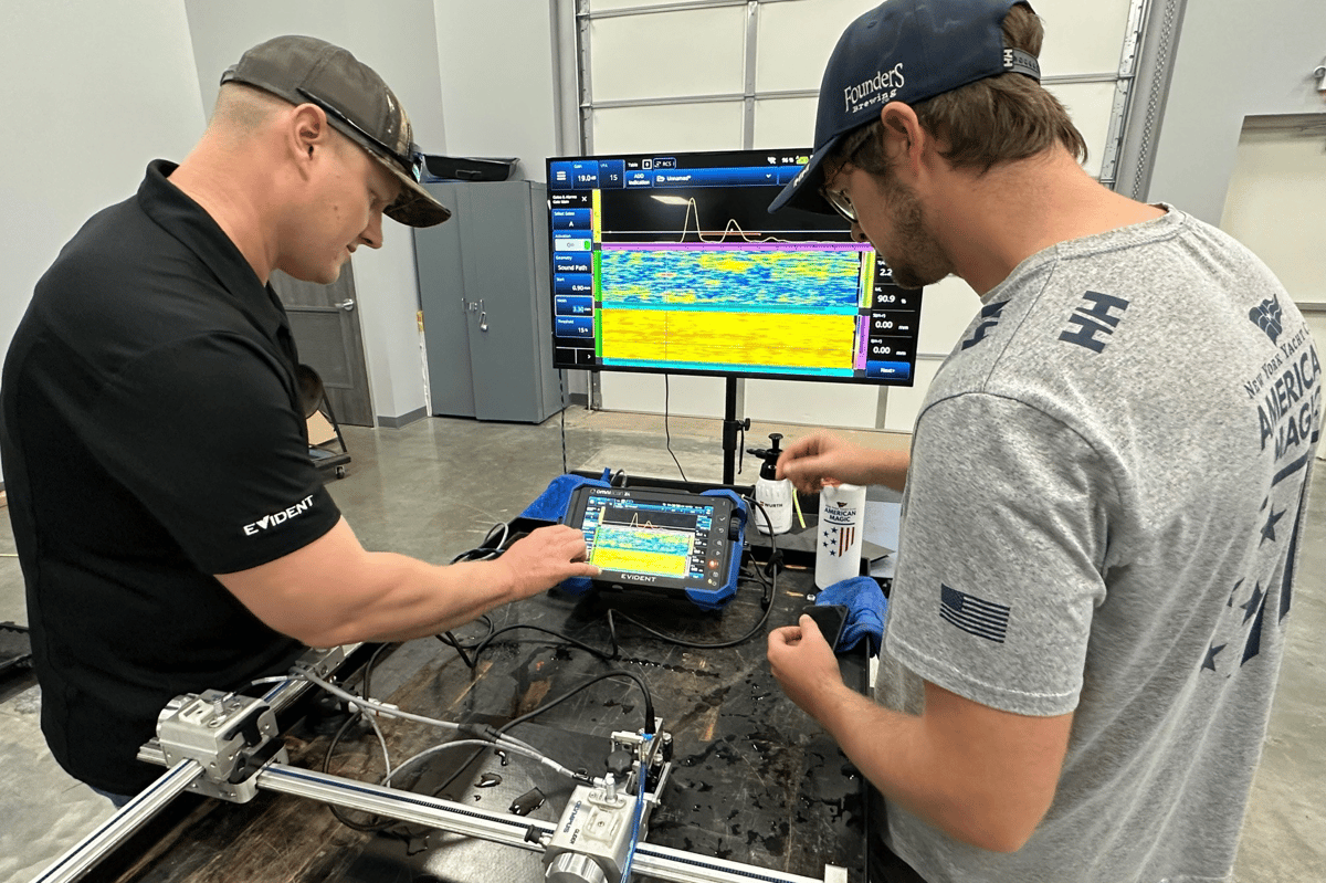American Magic Uses Phased Array NDT to Safeguard Composite Boat Performance