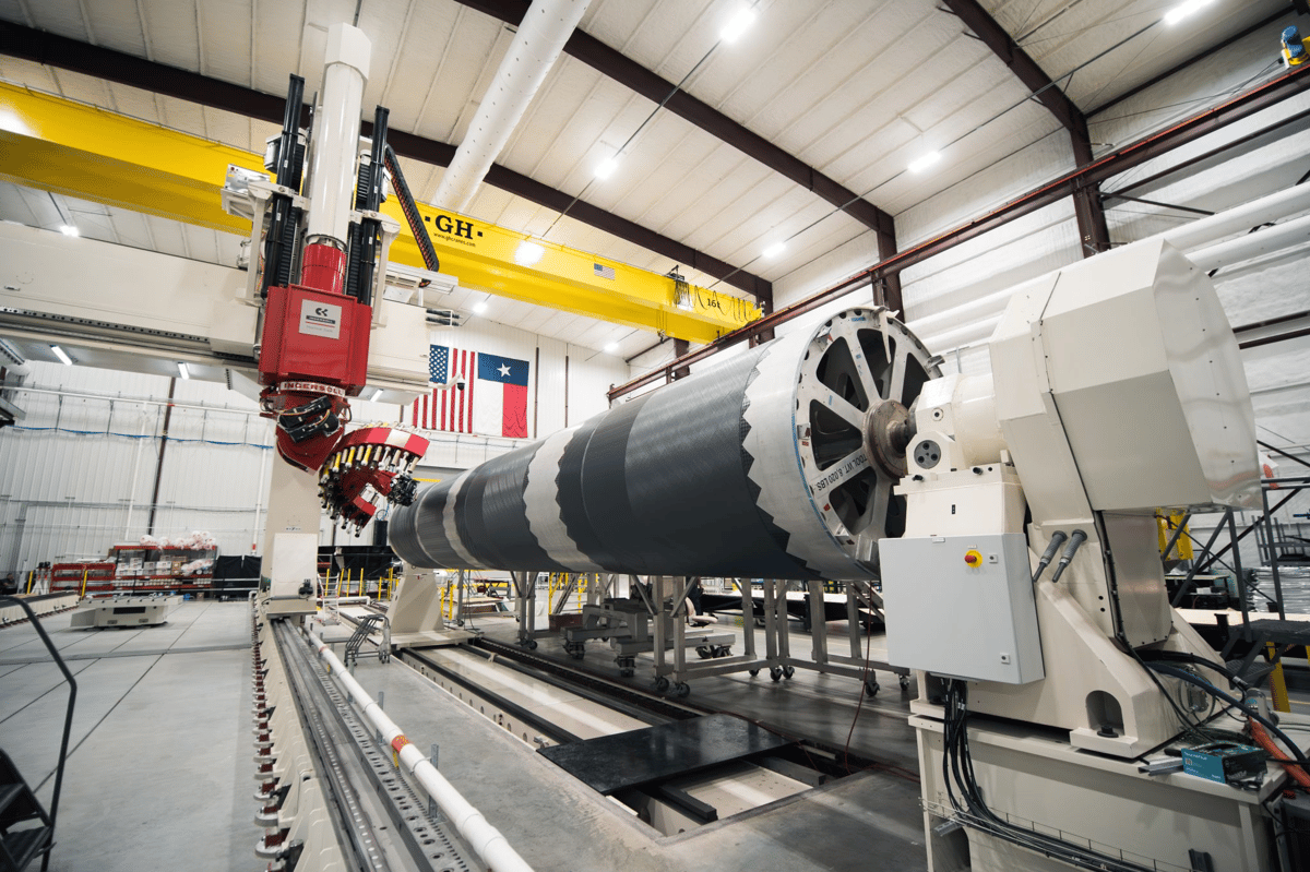 Firefly Highlights Alpha Flight 8 Progress with AFP Composite Barrel Builds