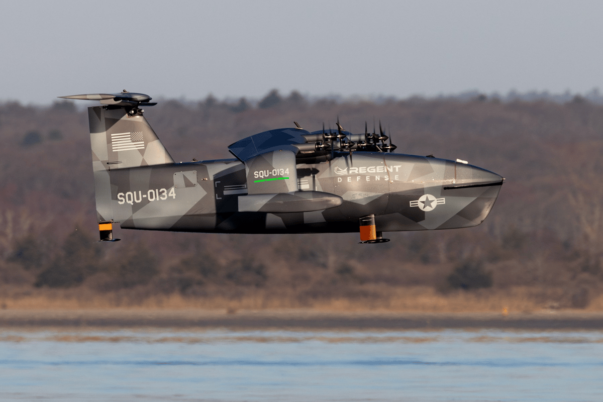 REGENT Seaglider Autonomous Drone, Squire, Completes First Ground-Effect Test Flight