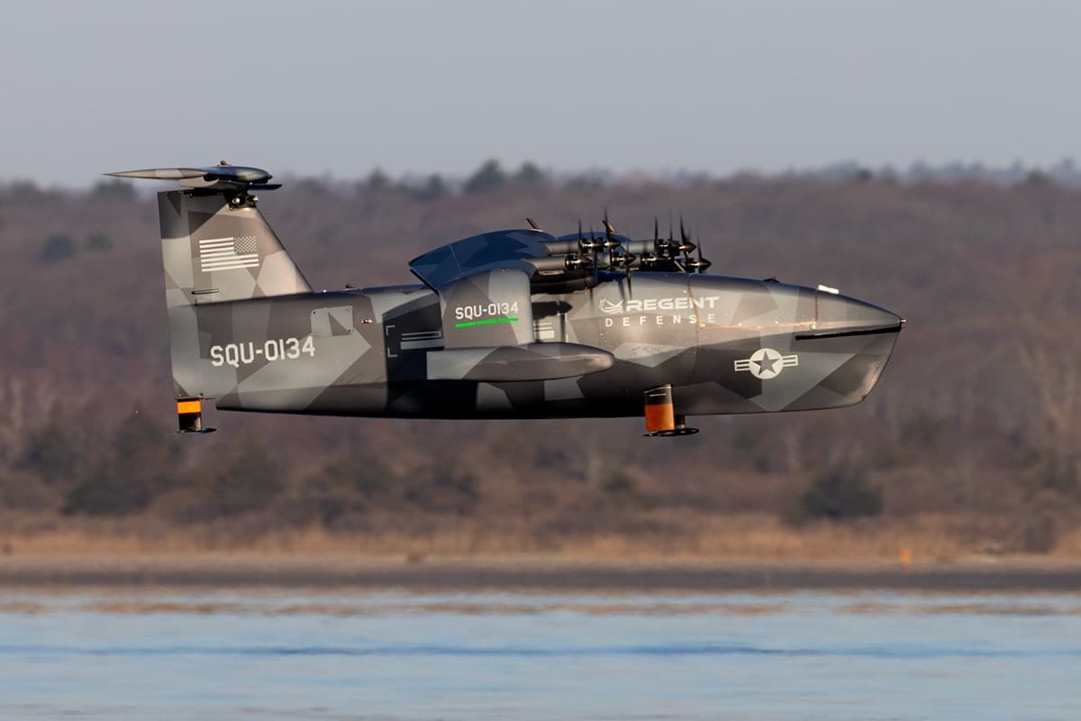 REGENT Seaglider Autonomous Drone, Squire, Completes First Ground-Effect Test Flight