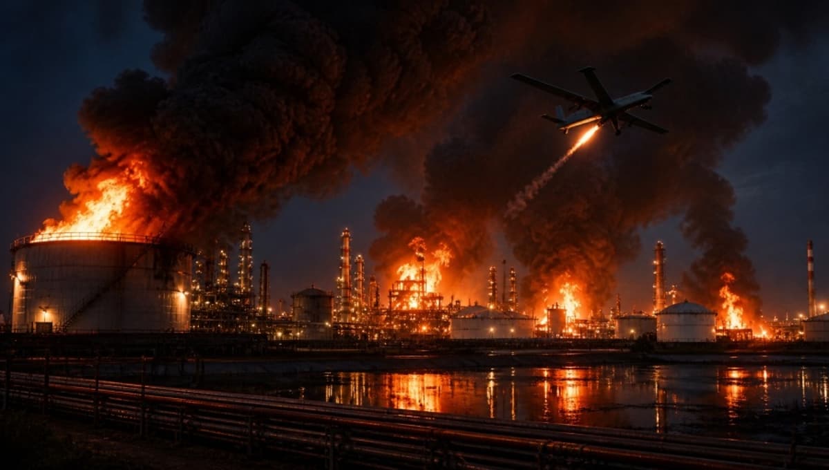 Ukraine Steps up Attacks on Russian Oil Infrastructure to Record Monthly High in April