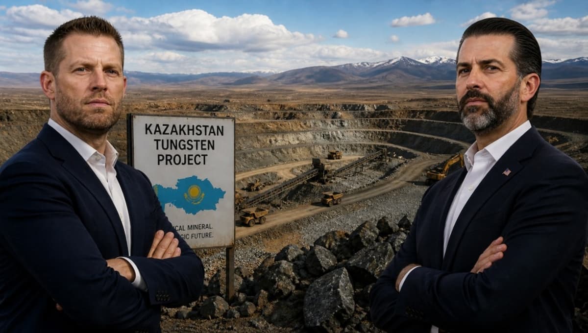 Trump Sons Hold Stake in Kazakh Tungsten Venture Backed by $1.6bn in US Government Funds