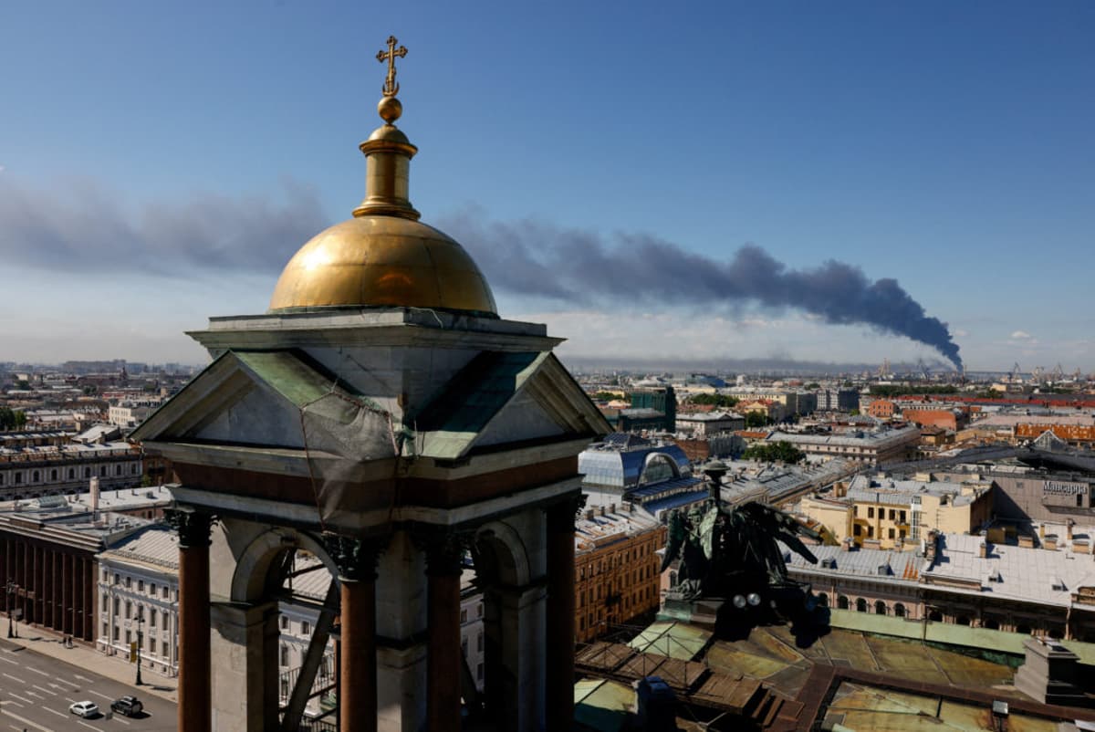 News Wrap: Ukraine Strikes Oil Depot Deep Inside Russia