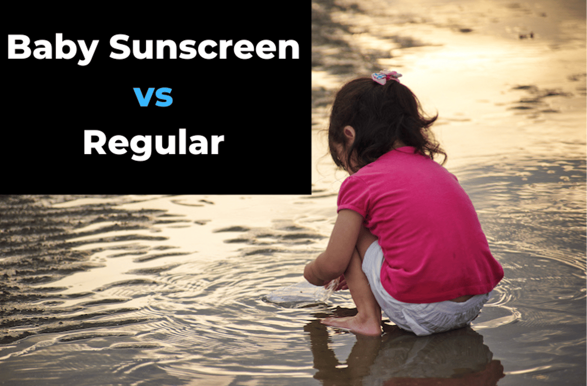 Dad of 2 Explains Simple Difference Between Baby vs Regular Sunscreen