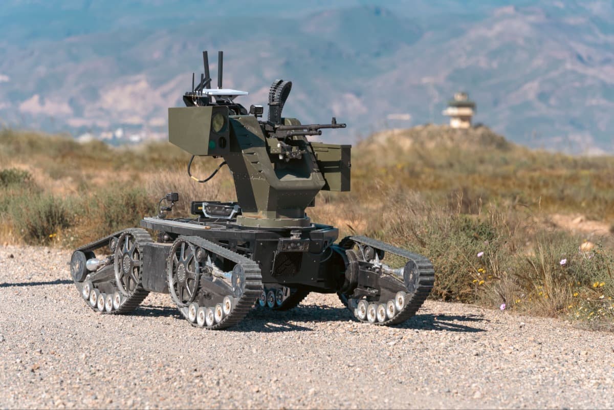 Spanish Army Tests Armed Robotic Ground Vehicles