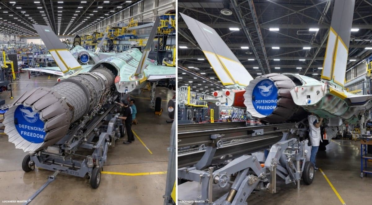 Lockheed Installs Engine in Germany’s First F-35 Fighter Jet