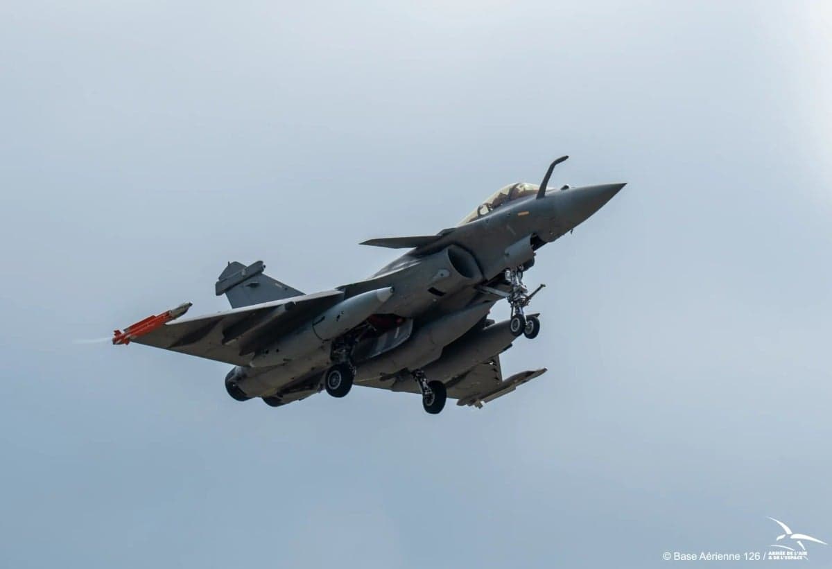 France Fires Next-Gen Air Missile From Rafale
