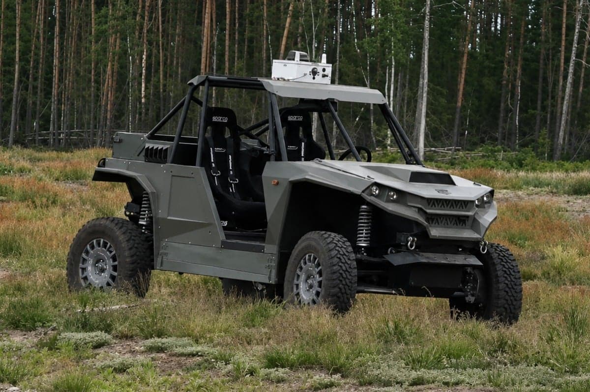 Lithuanian Firm Shows Army Tech that Turns Any Car Into Robot