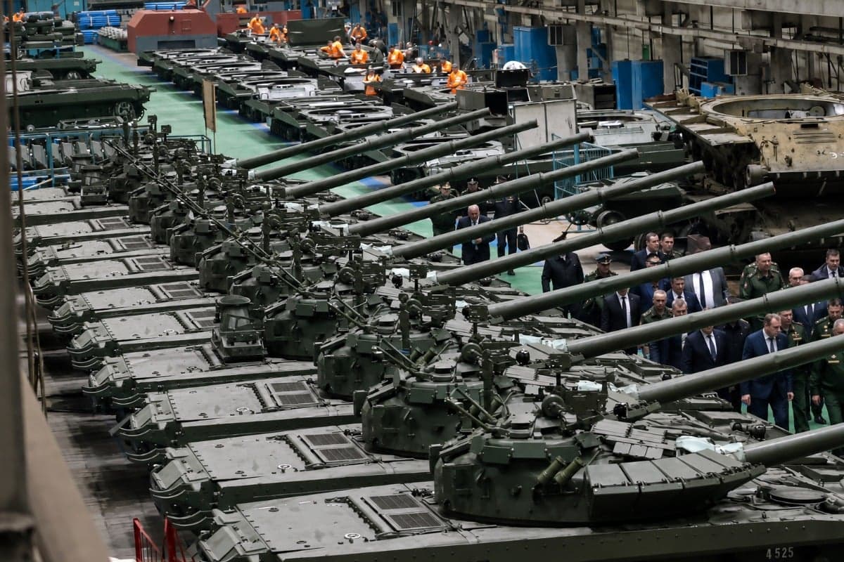 Satellite Imagery Suggests Russia’s Tank Reserve Is Nearly Gone