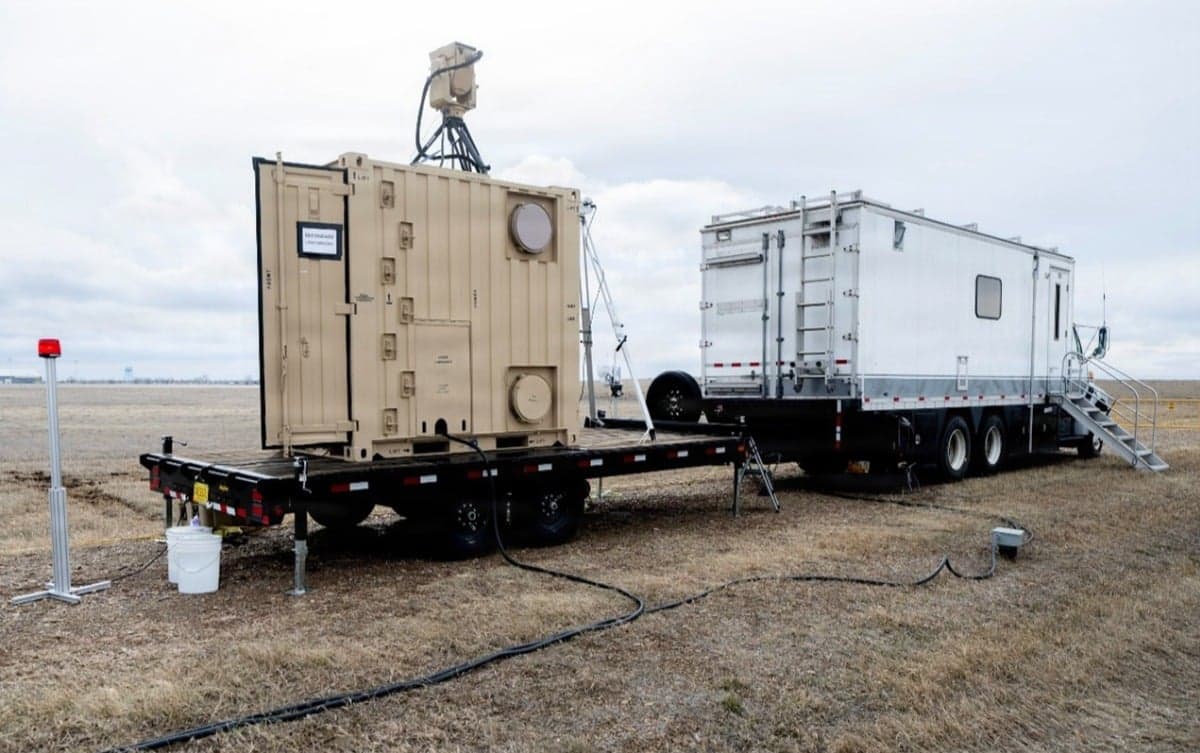 U.S. Military Tests Laser that Beams Power and Counters Drones