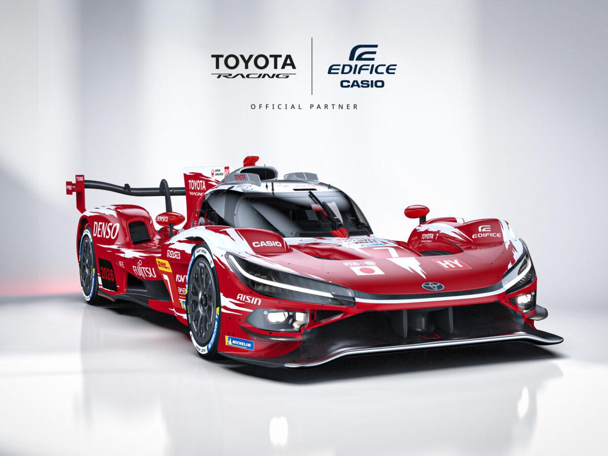 New: CASIO EDIFICE Joins Forces with TOYOTA RACING to Accelerate the Future of Motorsports