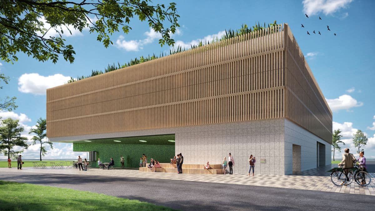 Skanska, Trust for Governors Island Celebrate Topping Out of New Substation On Governors Island in New York, N.Y.