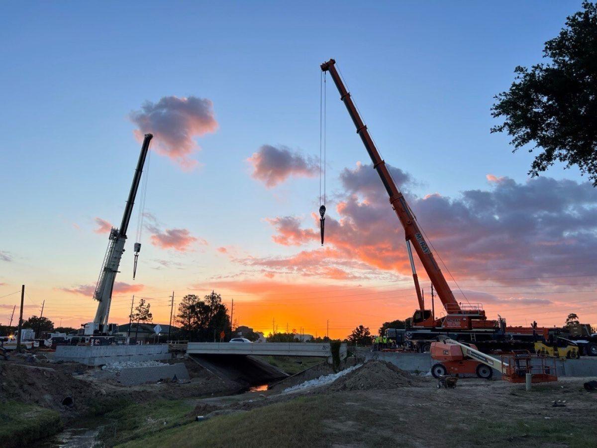 Texas FM 1960 Widening Work Nears Finish